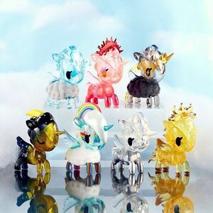 tokidoki toki mochi Sky Unicorno Series Full Set w/Chaser